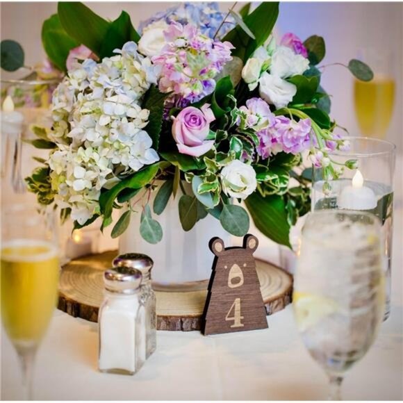 Set of (10) 10-11 inch Wood Slices for centerpieces! (10 inch) - Picture 2 of 8